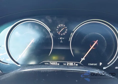 2016 BMW 750I xDrive from USA, damaged, VIN WBA7F2C53GG420124